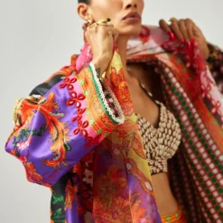 Rajdeep Ranawat Bridgette Printed Blouse -Outlet Loometta Store 011223rr13 4