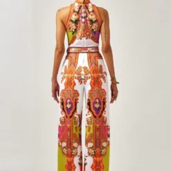 Rajdeep Ranawat Rahini Floral Halter Style Jumpsuit 13 Rajdeep Ranawat Rahini Floral Halter Style Jumpsuit -Outlet Loometta Store 011223rr18 6 1