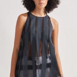 Amrich Black Aku Handwoven Top -Outlet Loometta Store 0404amr18 5