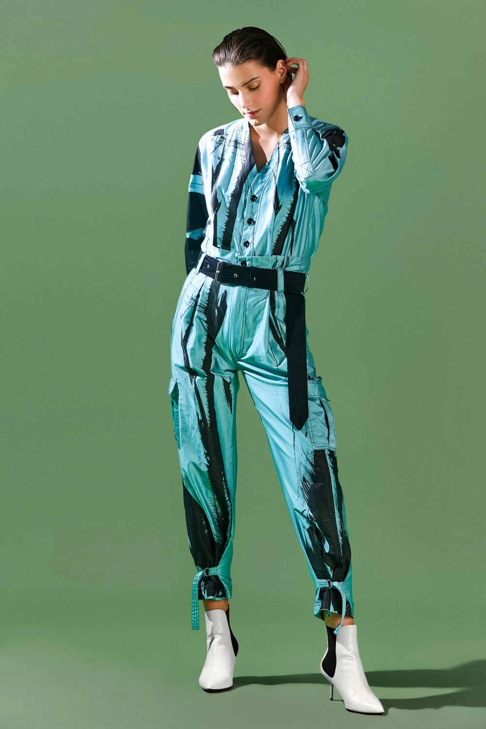 Bennch Brush Stroke Printed Jumpsuit 3 Bennch Brush Stroke Printed Jumpsuit