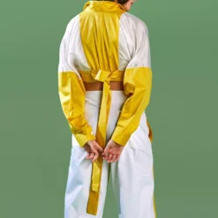 Bennch Yellow Sporty Crop Top -Outlet Loometta Store 05pywt 3