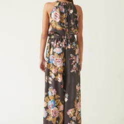 Payal Pratap Brown Batur Printed Jumpsuit -Outlet Loometta Store 0702pp06 4