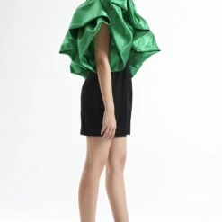 Gauri & Nainika Black One Shoulder Romper -Outlet Loometta Store 0809gk1 2