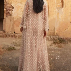 Ridhi Mehra Champagne Embroidered Jacket & Jumpsuit Set 11 Ridhi Mehra Champagne Embroidered Jacket & Jumpsuit Set -Outlet Loometta Store 102rm3 5