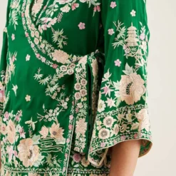 PATINE Green Shikargah Wrap Top 12 PATINE Green Shikargah Wrap Top -Outlet Loometta Store 111pat3 5