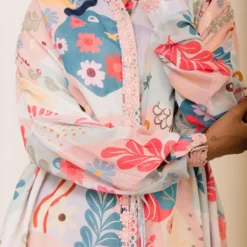 Varun Bahl Pret Amoeba Printed Shirt Dress -Outlet Loometta Store 111vb6 4