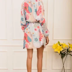 Varun Bahl Pret Amoeba Printed Shirt Dress -Outlet Loometta Store 111vb6 5