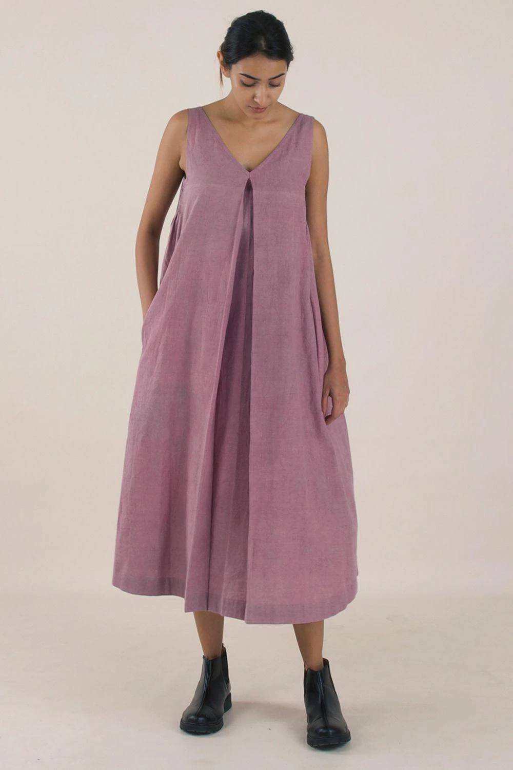 NAMBI-KAI Velvet Plum Dress 3 NAMBI-KAI Velvet Plum Dress