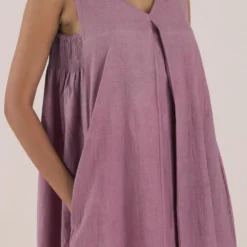NAMBI-KAI Velvet Plum Dress 8 NAMBI-KAI Velvet Plum Dress -Outlet Loometta Store 12623nr27 3