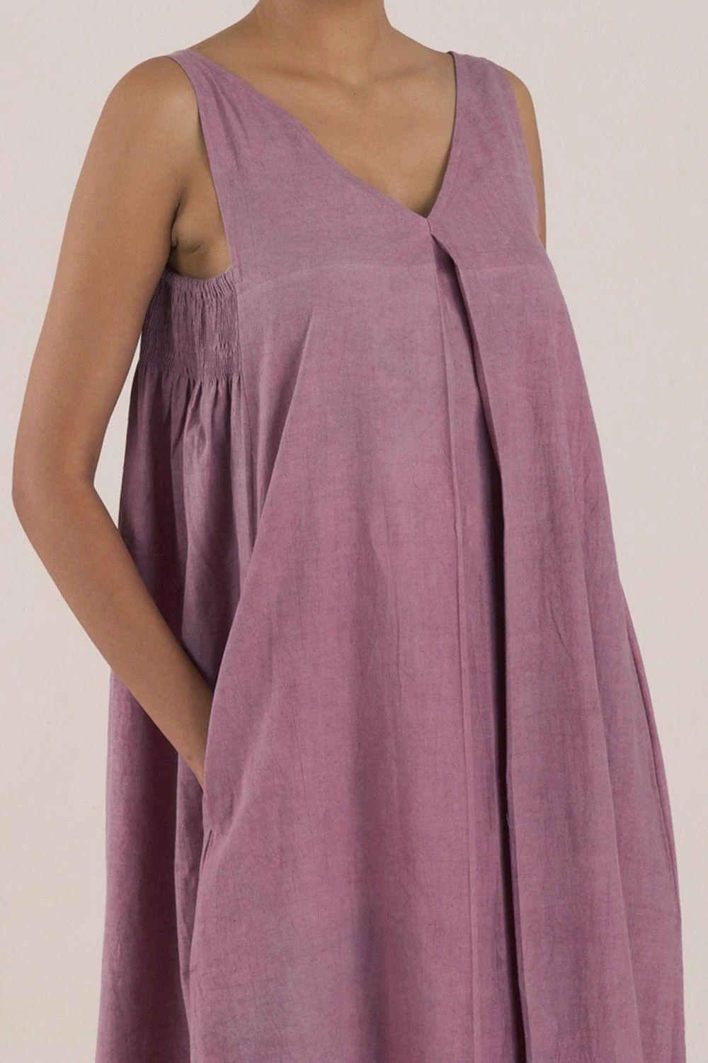 NAMBI-KAI Velvet Plum Dress 5 NAMBI-KAI Velvet Plum Dress - Image 3