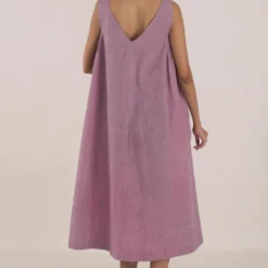 NAMBI-KAI Velvet Plum Dress 9 NAMBI-KAI Velvet Plum Dress -Outlet Loometta Store 12623nr27 4