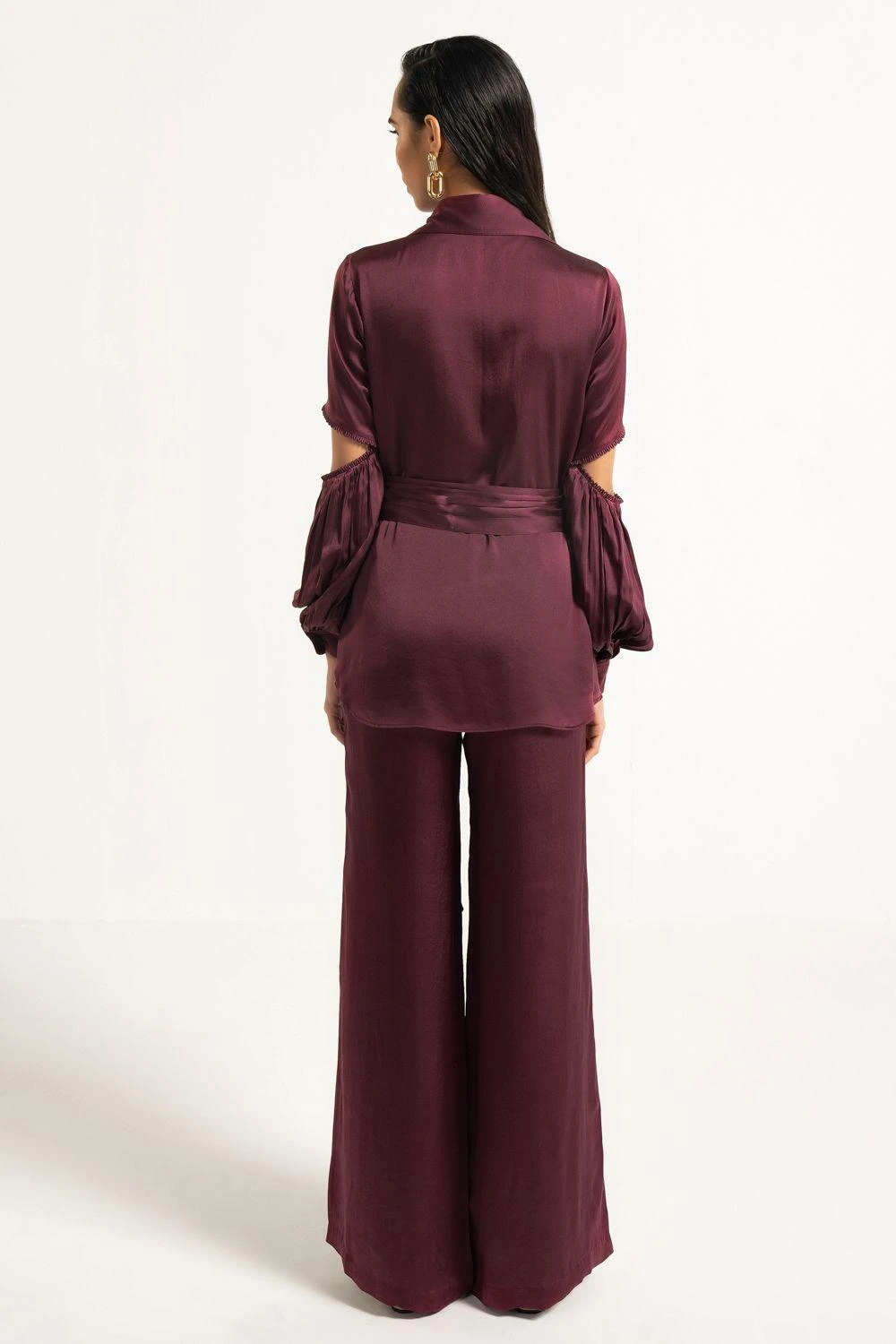 APZ Wine Crystal Pants 7 APZ Wine Crystal Pants - Image 5