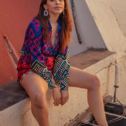 Saaksha & Kinni Abstract Printed Co-ord Set 13 Saaksha & Kinni Abstract Printed Co-ord Set -Outlet Loometta Store 142sk1 3