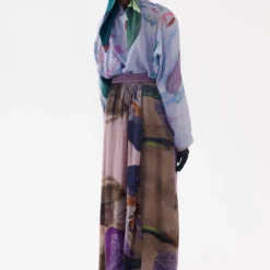 YAVI Sia Abstract Printed Top -Outlet Loometta Store 14923yi23 3