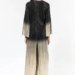 431-88 By Shweta Kapur Ombre Pleated Jumpsuit -Outlet Loometta Store 1512sk12 4