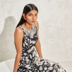 Namrata Joshipura Black & White Eden Overlap Jumpsuit 8 Namrata Joshipura Black & White Eden Overlap Jumpsuit -Outlet Loometta Store 1532023nj2 3