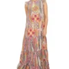 Payal Singhal Tribal Printed Tiered Dress -Outlet Loometta Store 154ps40 1