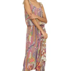 Payal Singhal Tribal Printed Crepe Jumpsuit -Outlet Loometta Store 154ps41 3