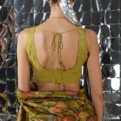 YAVI Green Sleeveless Blouse -Outlet Loometta Store 159ya12 4