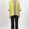 PATINE Oversized Green Chikankari Top -Outlet Loometta Store 16087 1