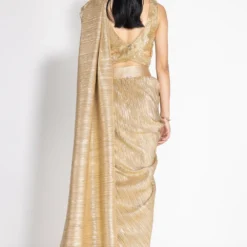 431-88 By Shweta Kapur Gold Milky Way Crossover Top -Outlet Loometta Store 1612sk04 4