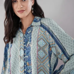 PATINE Pearl Patchwork Embroidered Shirt 12 PATINE Pearl Patchwork Embroidered Shirt -Outlet Loometta Store 16513 4