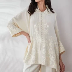 PATINE Ivory Classic Gara Ira Shirt -Outlet Loometta Store 16594 2