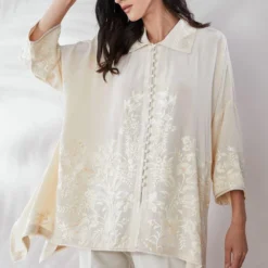 PATINE Ivory Classic Gara Ira Shirt -Outlet Loometta Store 16594 3