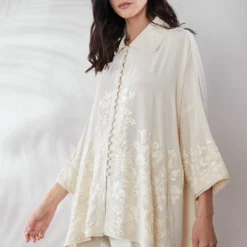 PATINE Ivory Classic Gara Ira Shirt -Outlet Loometta Store 16594 4