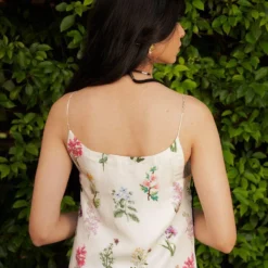 Ode To Odd First Bloom Silk Dress -Outlet Loometta Store 1701od13 3