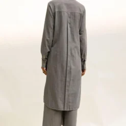 Urvashi Kaur Slate Grey Duality Pants -Outlet Loometta Store 171123uk85 3