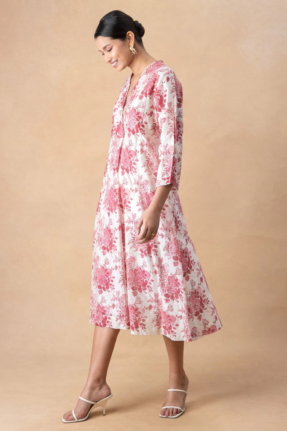 Vineet Rahul Calina Rose Dress 4 Vineet Rahul Calina Rose Dress - Image 2