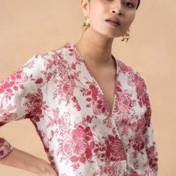 Vineet Rahul Calina Rose Dress 10 Vineet Rahul Calina Rose Dress -Outlet Loometta Store 171123vr37 4