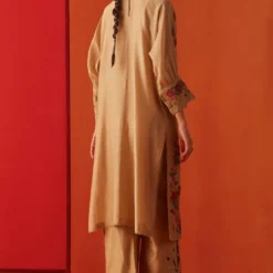 Chandrima Beige Cutwork Pants -Outlet Loometta Store 18823ca5 4