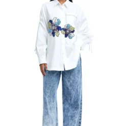 Kanika Goyal Label Aria Hand Embellished Shirt
