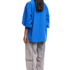 Kanika Goyal Label Warped Vine Denim AppliquÒ Shirt 11 Kanika Goyal Label Warped Vine Denim AppliquÒ Shirt -Outlet Loometta Store 1923kgl7 5