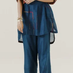 Sunira Designs Blue Mool Ijar Pants -Outlet Loometta Store 197sun33 3