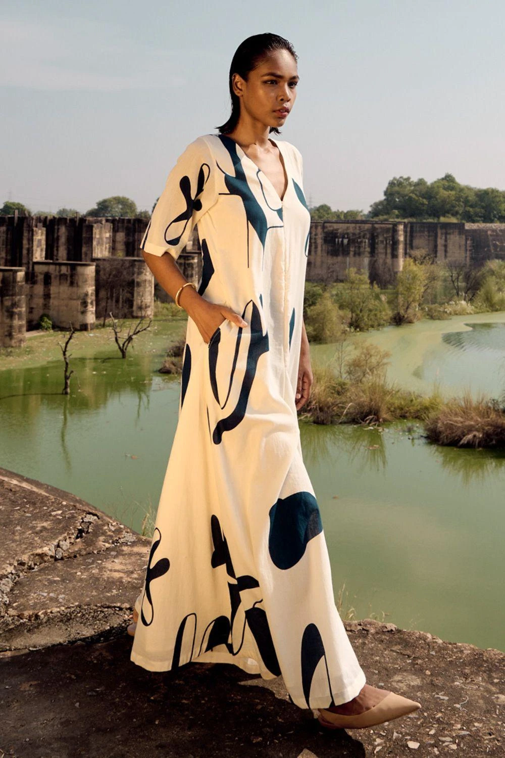 Khara Kapas Bluebird Jumpsuit 4 Khara Kapas Bluebird Jumpsuit - Image 2