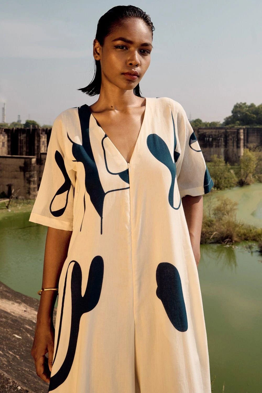 Khara Kapas Bluebird Jumpsuit 5 Khara Kapas Bluebird Jumpsuit - Image 3