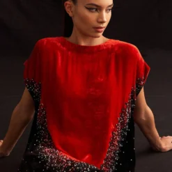 Amrich Zoyi Hand-embroidered Shibori Dress -Outlet Loometta Store 211123ach28 3