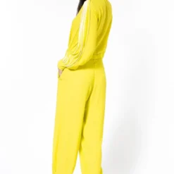 Bodice Lime Green Pleated Jumpsuit -Outlet Loometta Store 2111bo22 5