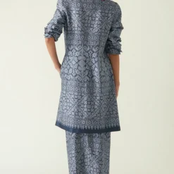 Payal Pratap Navy Yapen Knotted Skirt -Outlet Loometta Store 2111ppj8 5