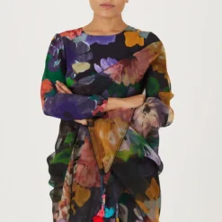 YAM Farah Floral Printed Blouse 12 YAM Farah Floral Printed Blouse -Outlet Loometta Store 21223yam34 4