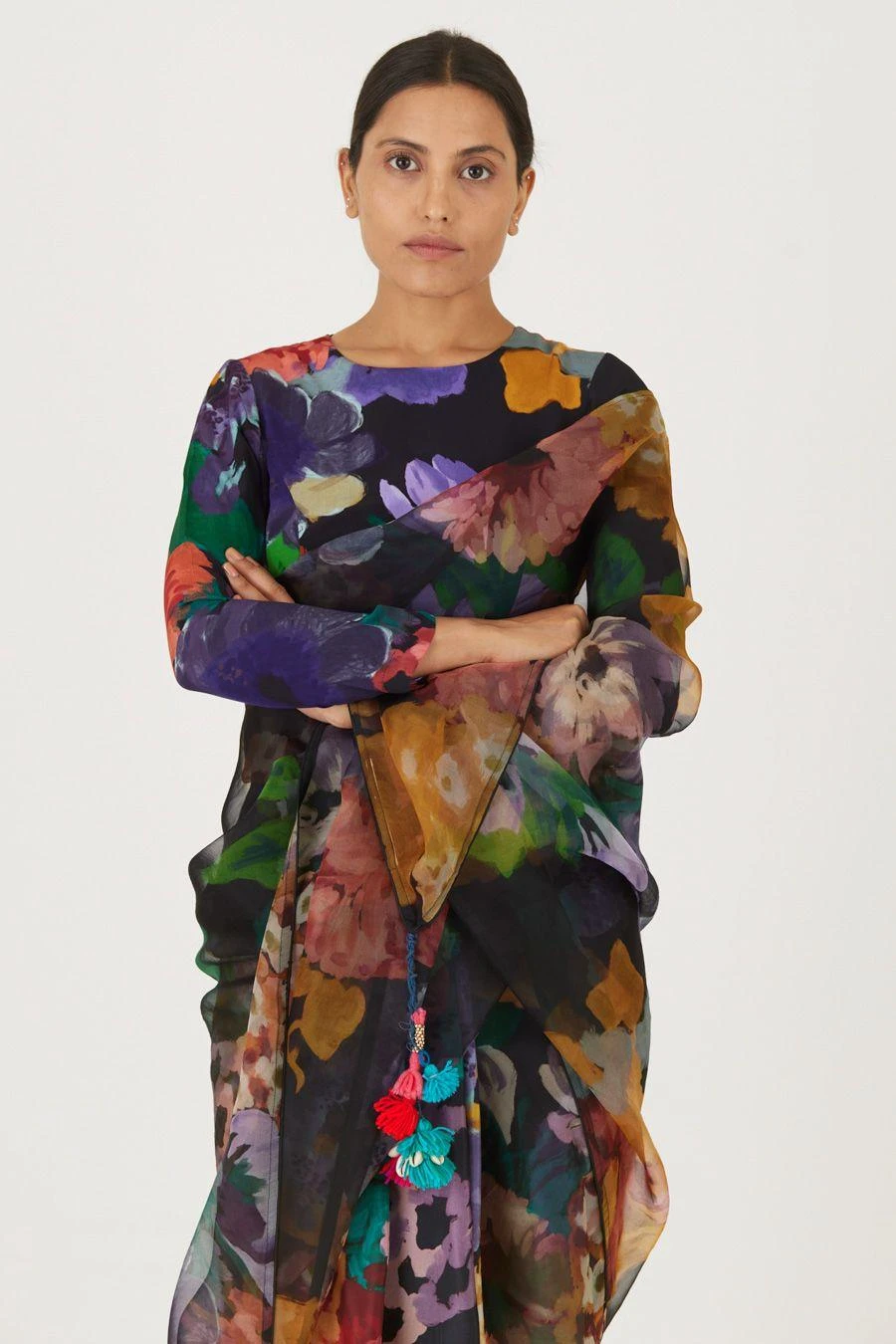 YAM Farah Floral Printed Blouse 6 YAM Farah Floral Printed Blouse - Image 4