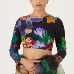 YAM Farah Floral Printed Blouse 13 YAM Farah Floral Printed Blouse -Outlet Loometta Store 21223yam34 5