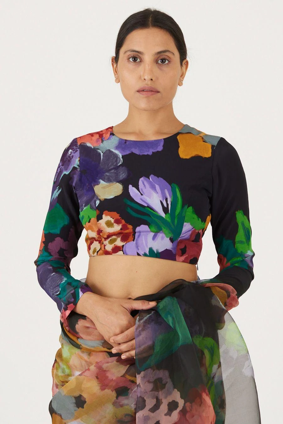 YAM Farah Floral Printed Blouse 7 YAM Farah Floral Printed Blouse - Image 5