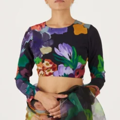 YAM Farah Floral Printed Blouse 14 YAM Farah Floral Printed Blouse -Outlet Loometta Store 21223yam34 6