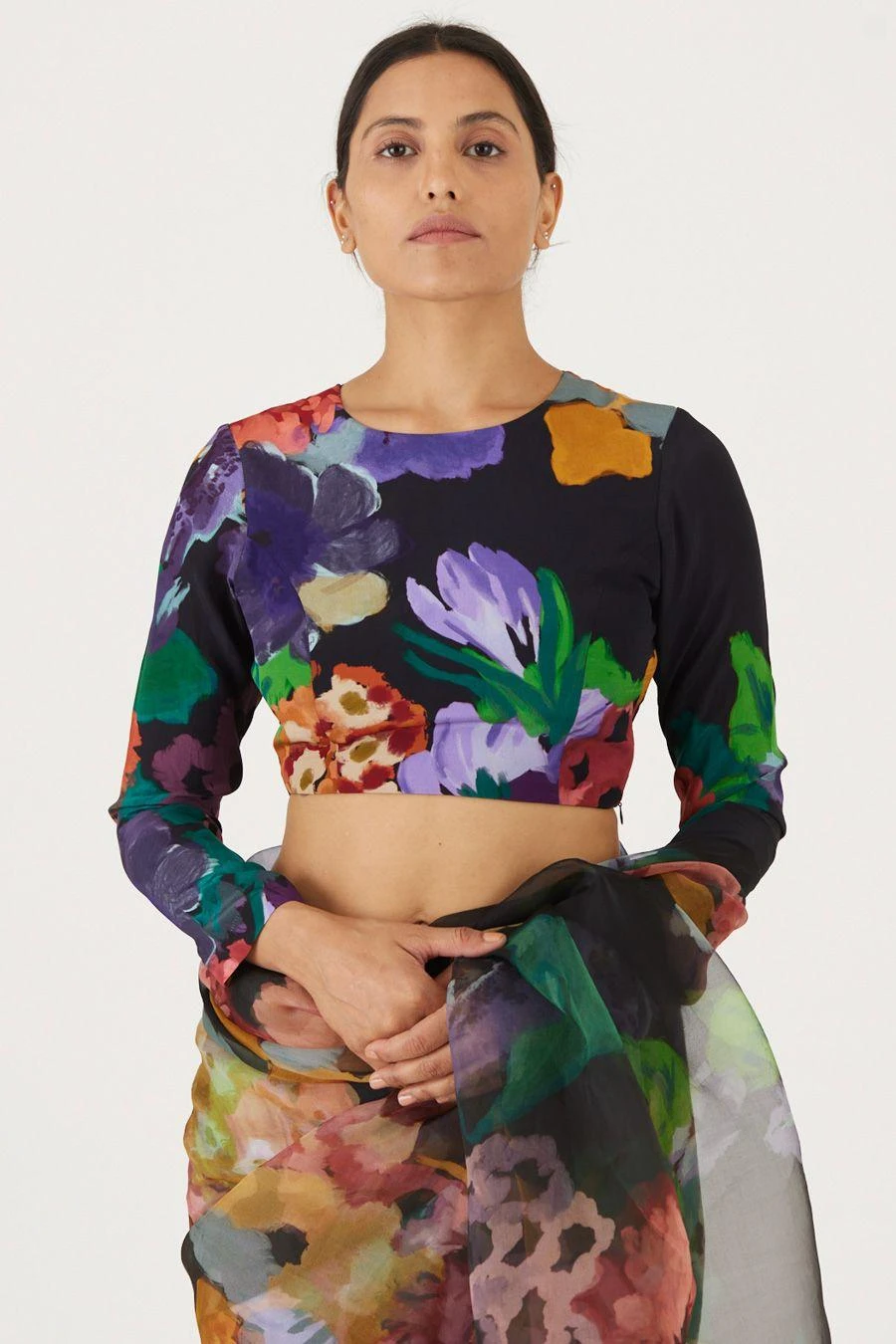 YAM Farah Floral Printed Blouse 8 YAM Farah Floral Printed Blouse - Image 6