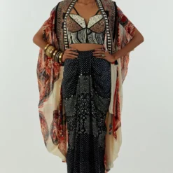 Aseem Kapoor Mogra Embroidered Chandra Corset Blouse