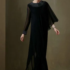 Namrata Joshipura Black Hand Embroidered Jumpsuit -Outlet Loometta Store 2212nj01 3